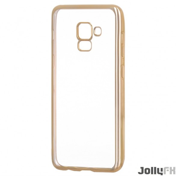 Guld och väldigt snyggt skydd Samsung Galaxy A8 2018 A530.