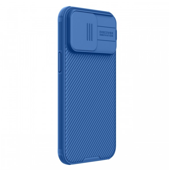 Nillkin CamShield Pro Magnetic Case for iPhone 15 Pro Max with Camera Protector - Blue