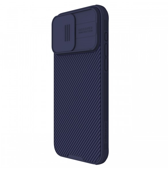 Nillkin CamShield Pro Magnetic Case for iPhone 15 Pro Max with Camera Protector - Purple