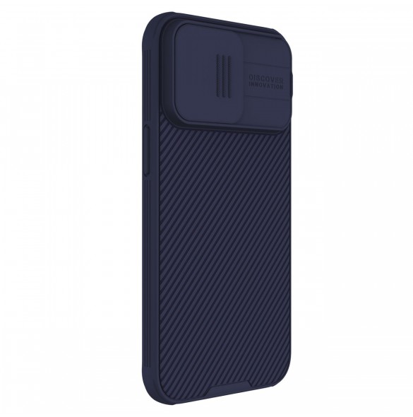 Nillkin CamShield Pro Magnetic Case for iPhone 15 Pro Max with Camera Protector - Purple