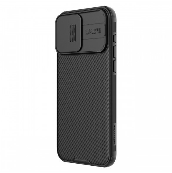 Nillkin CamShield Pro Magnetic Case for iPhone 15 Pro with Camera Protector - Black