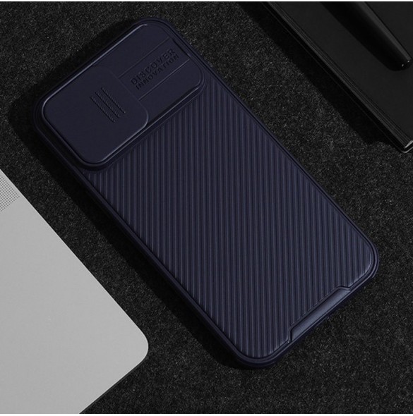 Nillkin CamShield Pro Magnetic Case for iPhone 15 Pro with Camera Protector - Black