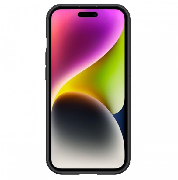 Nillkin CamShield Pro Magnetic Case for iPhone 15 with Camera Protector - Black