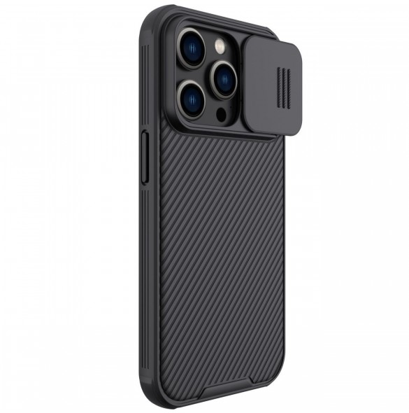 Nillkin CamShield Pro Magnetic Case iPhone 14 Pro Cover Camera Cover Black (with MagSafe)