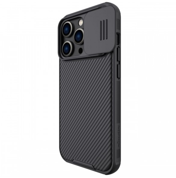 Nillkin CamShield Pro Magnetic Case iPhone 14 Pro Cover Camera Cover Black (with MagSafe)