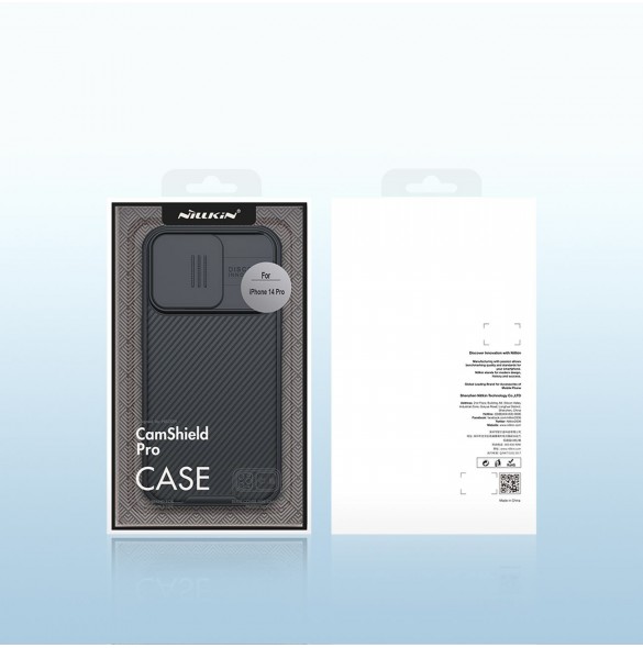 Nillkin CamShield Pro Magnetic Case iPhone 14 Pro Cover Camera Cover Black (with MagSafe)