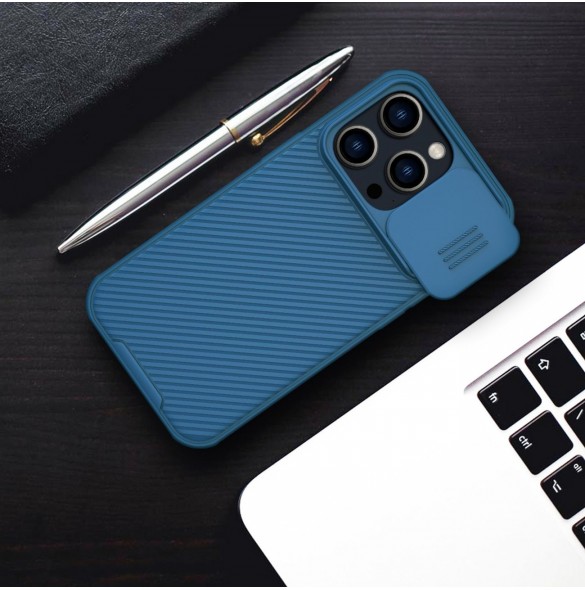 Nillkin CamShield Pro Magnetic Case iPhone 14 Pro Cover Camera Cover Black (with MagSafe)
