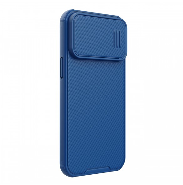 Nillkin CamShield S Case case for iPhone 14 Pro Max armored cover camera cover blue
