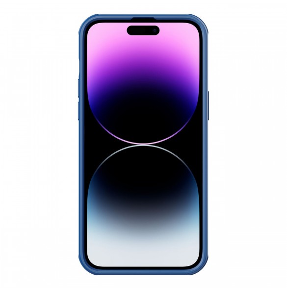 Nillkin CamShield S Case case for iPhone 14 Pro Max armored cover camera cover blue