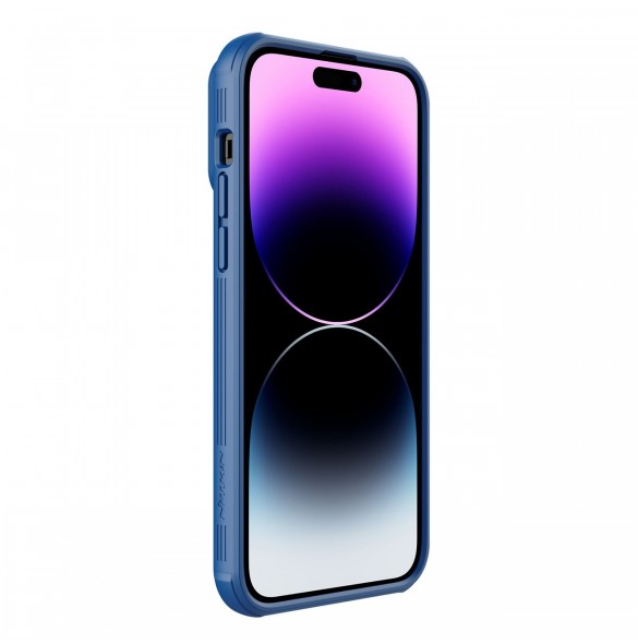 Nillkin CamShield S Case case for iPhone 14 Pro Max armored cover camera cover blue