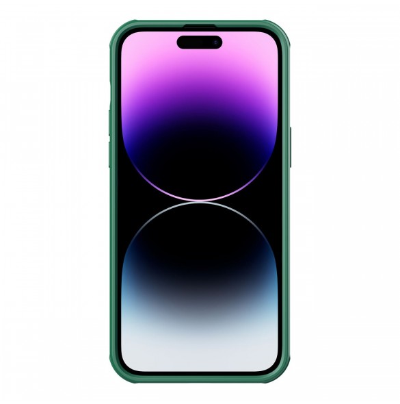 Nillkin CamShield S Case for iPhone 14 Pro Max armored cover camera cover green