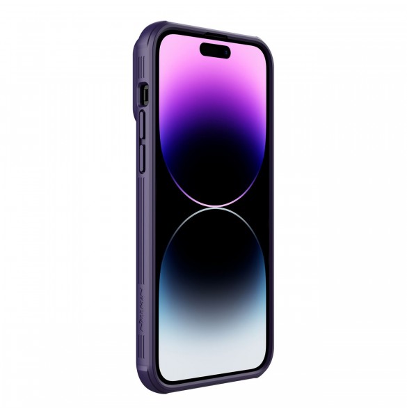 Nillkin CamShield S Case for iPhone 14 Pro Max armored cover camera cover purple