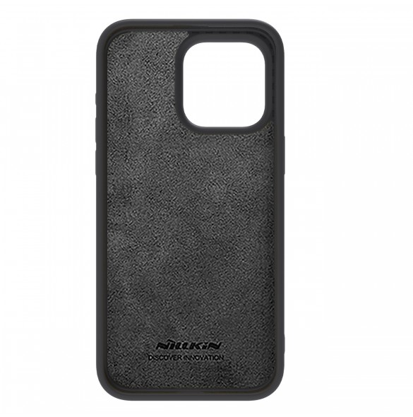 Nillkin CamShield Silky Silicone Case for iPhone 15 Pro with Camera Protector - Black