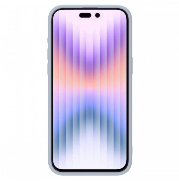 Nillkin CamShield Silky Silicone Case for iPhone 15 Pro with Camera Protector - Gray