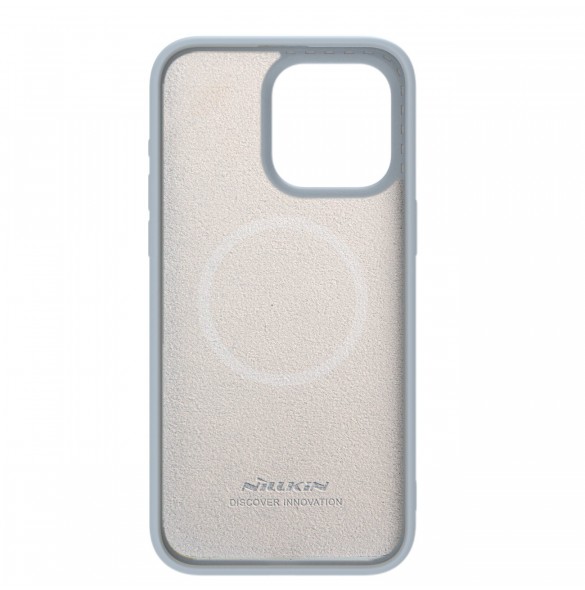 Nillkin CamShield Silky Silicone Case for iPhone 15 Pro with Camera Protector - Gray