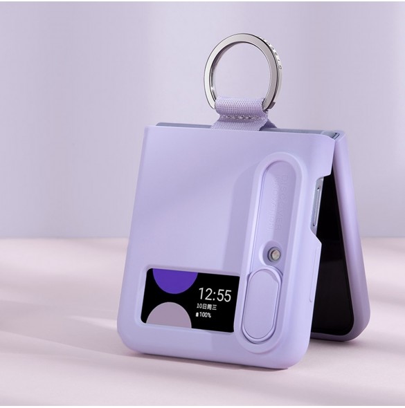 Nillkin CamShield Silikonfodral till Samsung Galaxy Z Flip 4 Silikonskydd med kameraskydd Grön
