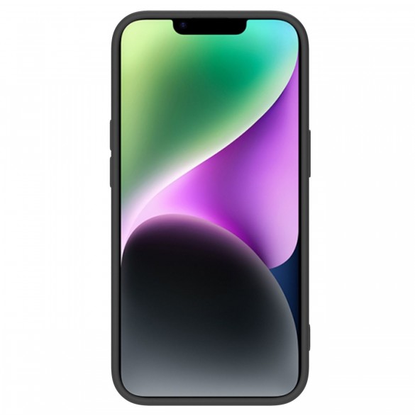 Nillkin CamShield Silikonfodral iPhone 14 Plus skal med kameraskal svart