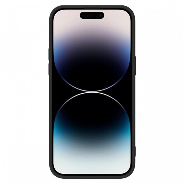 Nillkin CamShield Silky Silikonfodral iPhone 14 Pro skal med kamerafodral svart