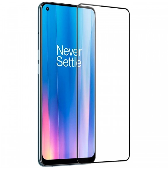 Nillkin CP + PRO ultratunt helskärmshärdat glas med 0,2 mm 9H-ram OnePlus Nord CE 2 5G svart