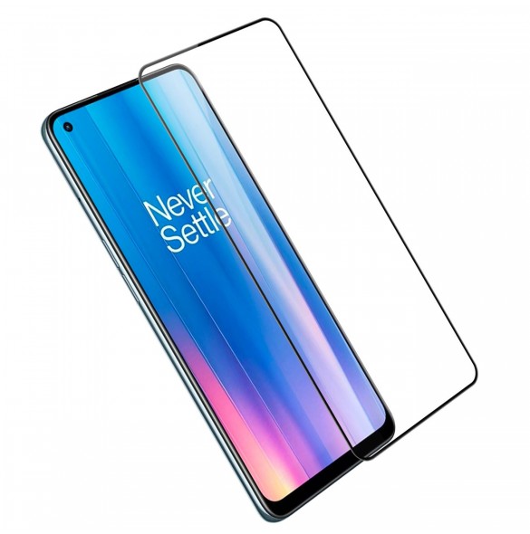 Nillkin CP + PRO ultratunt helskärmshärdat glas med 0,2 mm 9H-ram OnePlus Nord CE 2 5G svart