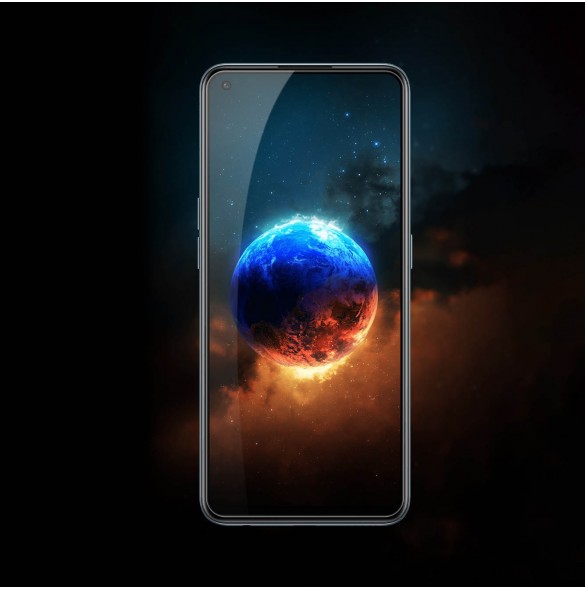 Nillkin CP + PRO ultratunt helskärmshärdat glas med 0,2 mm 9H-ram OnePlus Nord CE 2 5G svart