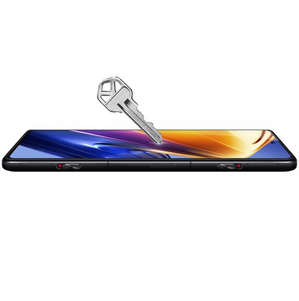 Nillkin CP + PRO Ultratunt helskärmshärdat glas med 0,2 mm 9H ram Xiaomi Poco F4 GT Black
