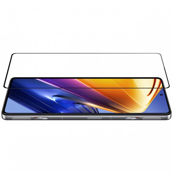 Nillkin CP + PRO Ultratunt helskärmshärdat glas med 0,2 mm 9H ram Xiaomi Poco F4 GT Black