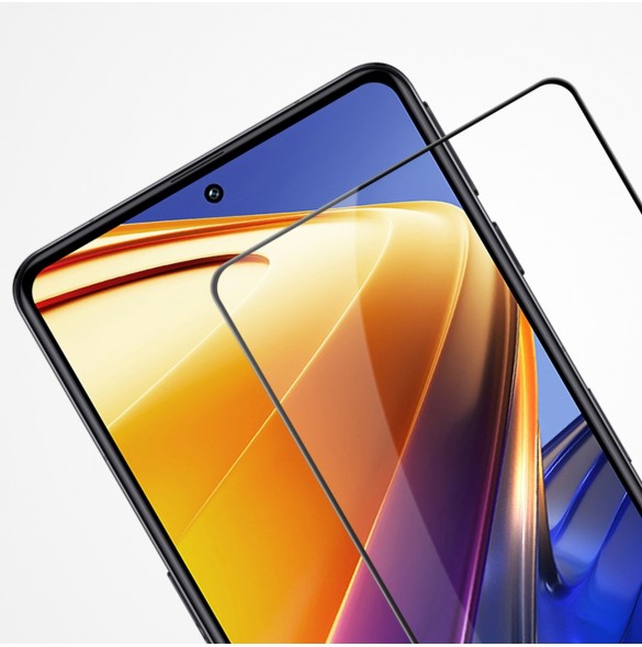 Nillkin CP + PRO Ultratunt helskärmshärdat glas med 0,2 mm 9H ram Xiaomi Poco F4 GT Black
