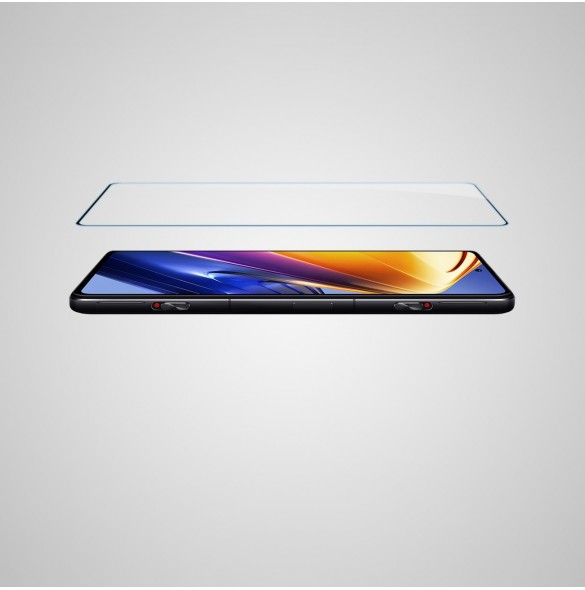 Nillkin CP + PRO Ultratunt helskärmshärdat glas med 0,2 mm 9H ram Xiaomi Poco F4 GT Black