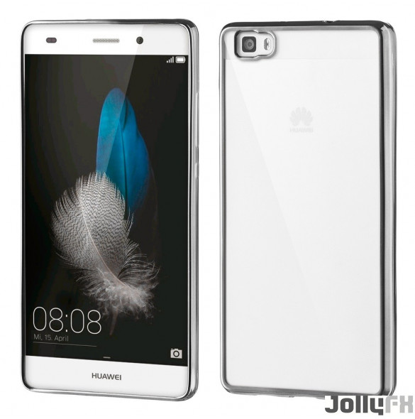 Svart och väldigt snyggt skydd Huawei P8 Lite. Svart och väldigt snyggt skydd Huawei P8 Lite.