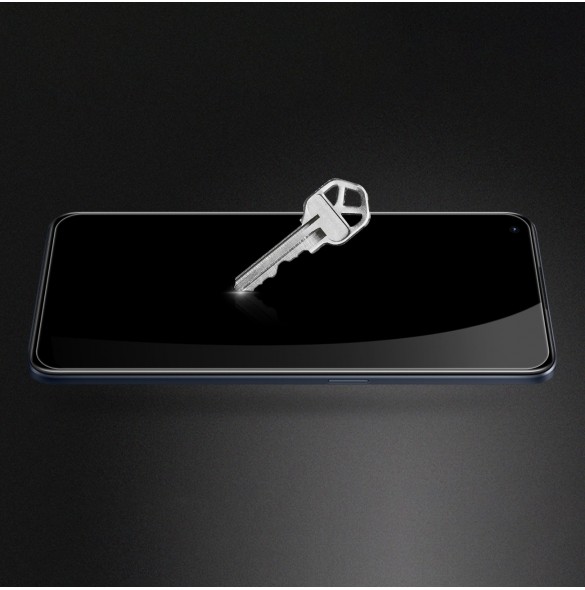 Nillkin CP + PRO ultratunt helskärmshärdat glas med 0,2 mm ram 9H Realme 9 Pro + (9 Pro Plus) svart