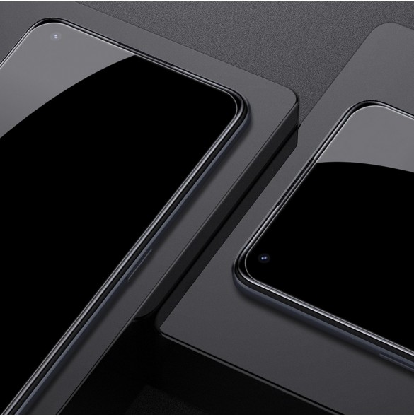Nillkin CP + PRO ultratunt helskärmshärdat glas med 0,2 mm ram 9H Realme 9 Pro + (9 Pro Plus) svart