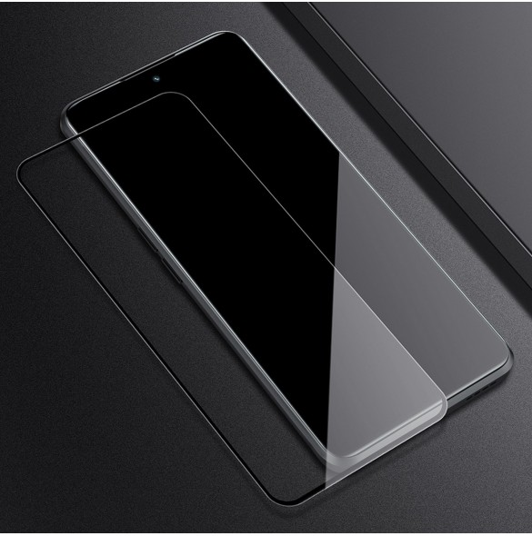 Nillkin CP + PRO ultratunt helskärmshärdat glas med 0,2 mm ram 9H Realme GT Neo 3 svart