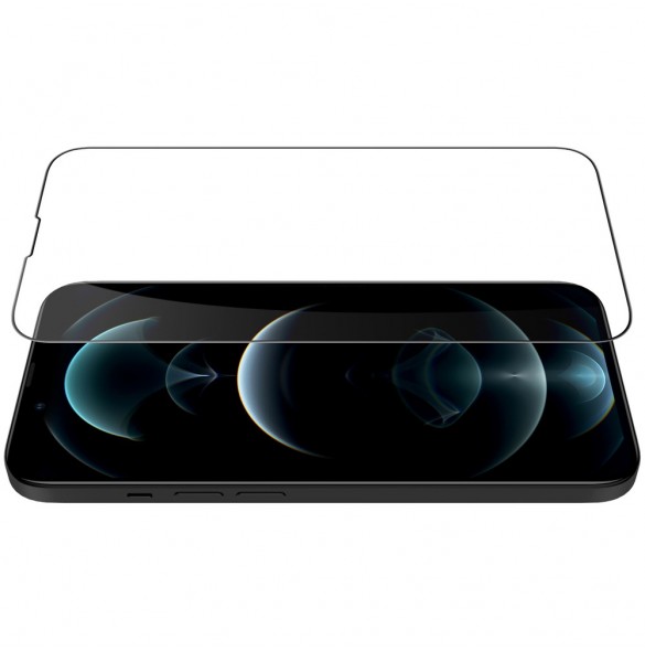 Nillkin CP+PRO Ultra Thin Heltäckande härdat glas med ram 0,2 mm 9H för iPhone 13 mini svart