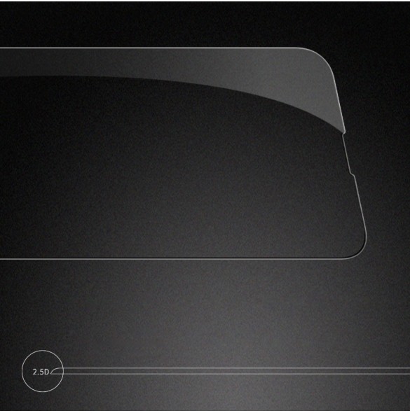 Nillkin CP+PRO Ultra Thin Heltäckande härdat glas med ram 0,2 mm 9H för iPhone 13 mini svart