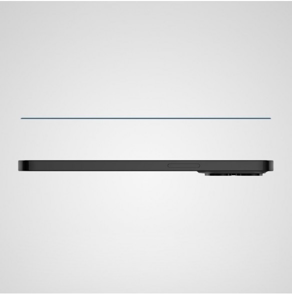 Nillkin CP+PRO Ultra Thin Heltäckande härdat glas med ram 0,2 mm 9H för iPhone 13 mini svart