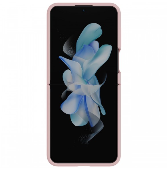 Nillkin Flex Flip Fodral med berlock och ställ för Samsung Galaxy Z Flip 5 - Peach