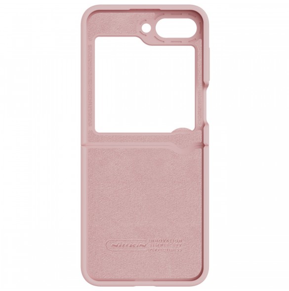 Nillkin Flex Flip Fodral med berlock och ställ för Samsung Galaxy Z Flip 5 - Peach