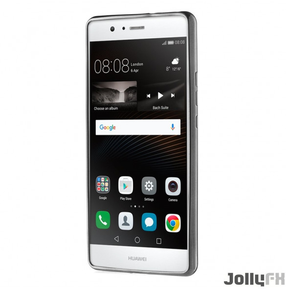 Svart och väldigt snyggt skydd Huawei P9 Lite.