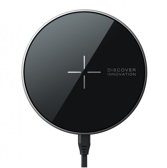 Nillkin MagSlim Qi trådlös laddare 10W för iPhone kompatibel med MagSafe svart