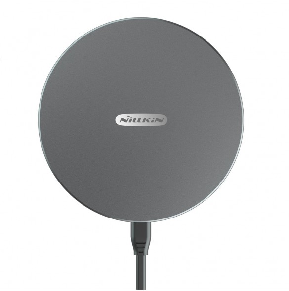 Nillkin MagSlim Qi trådlös laddare 10W för iPhone kompatibel med MagSafe svart