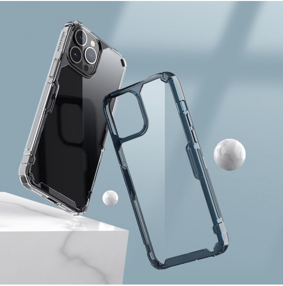 Nillkin Nature Pro fodral för iPhone 13 Pro pansarskal genomskinligt skal