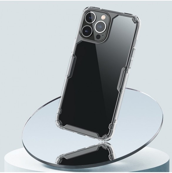 Nillkin Nature Pro fodral för iPhone 13 Pro pansarskal genomskinligt skal