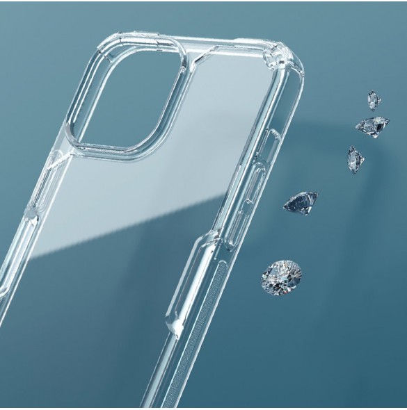 Nillkin Nature Pro fodral för iPhone 13 Pro pansarskal genomskinligt skal