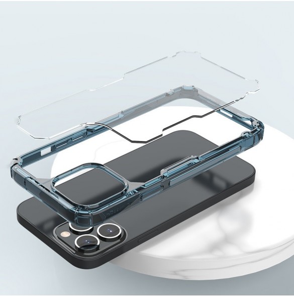 Nillkin Nature Pro fodral för iPhone 13 Pro pansarskal genomskinligt skal
