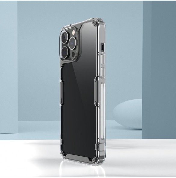 Nillkin Nature Pro fodral för iPhone 13 Pro pansarskal genomskinligt skal