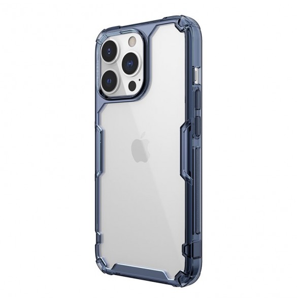 Nillkin Nature Pro skal till iPhone 13 Pro Max pansarskal blått skal