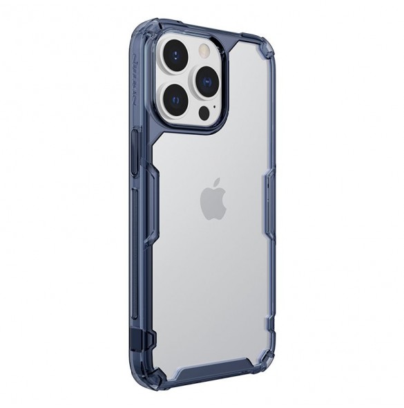 Nillkin Nature Pro skal till iPhone 13 Pro Max pansarskal blått skal