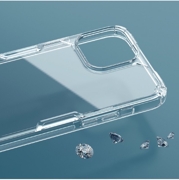 Nillkin Nature Pro skal till iPhone 13 Pro Max pansarskal vit