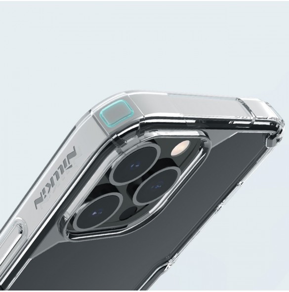 Nillkin Nature Pro skal till iPhone 13 Pro Max pansarskal vit